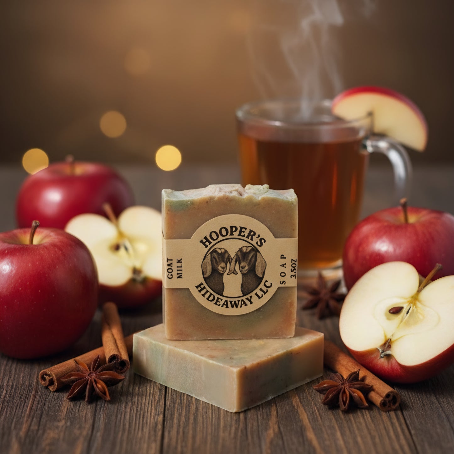 Goat Milk Soap (3.5oz) - Apple Cider