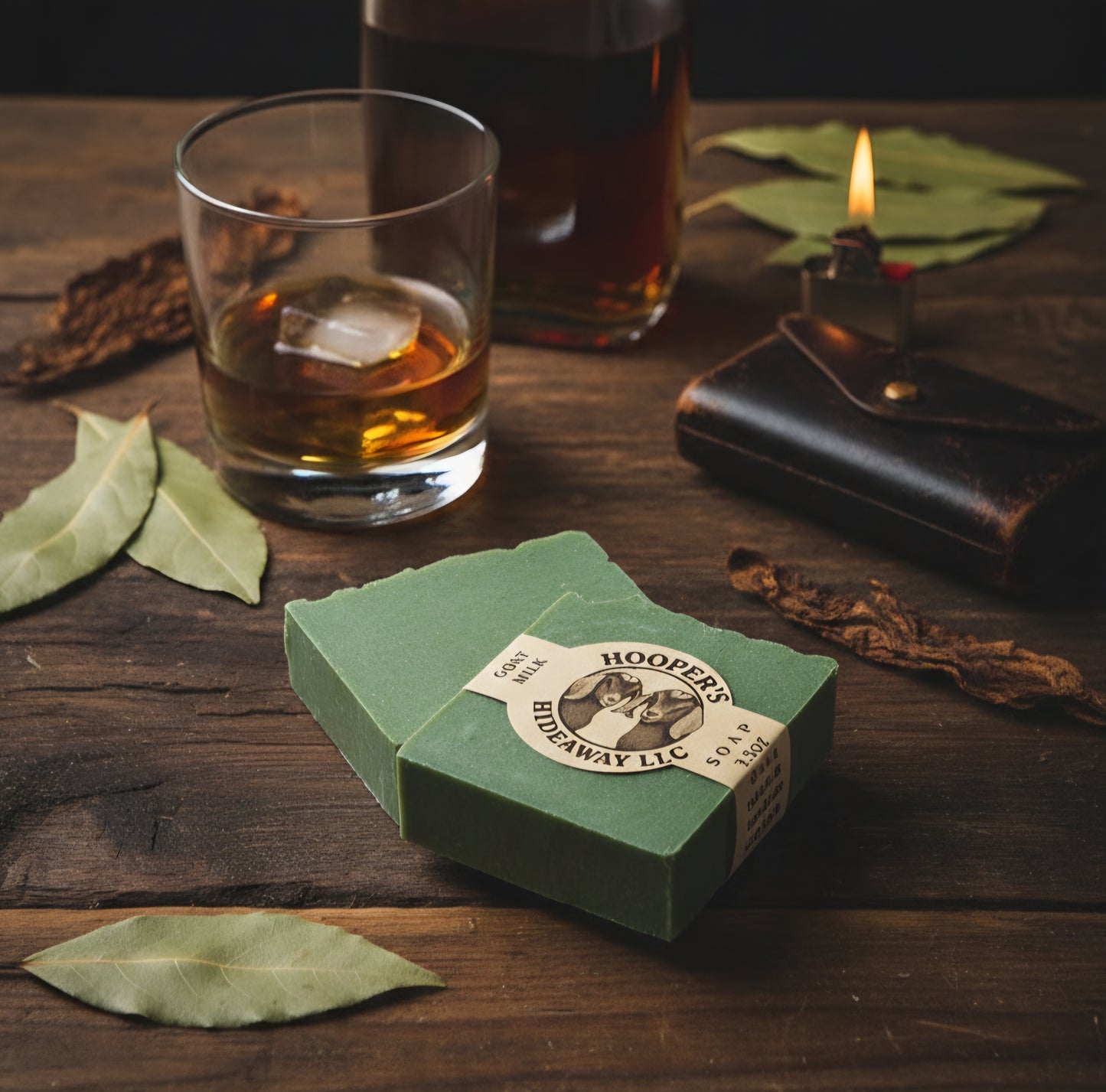 Goat Milk Soap (4oz) - Tobacco Bay Bourbon