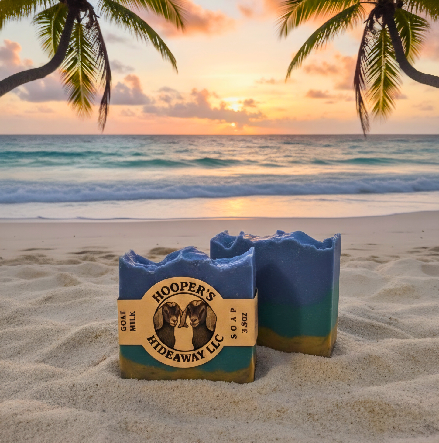 Goat Milk Soap (3.5oz) - Carribean Teakwood