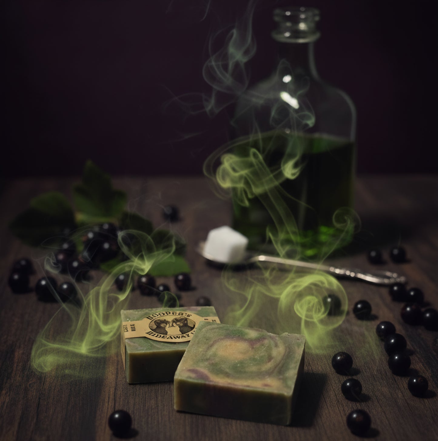 Goat Milk Soap (3.5oz) - Black Currant Absinthe