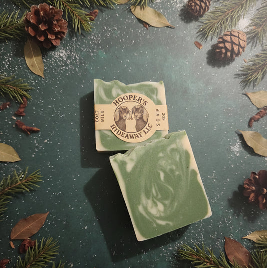 Goat Milk Soap (4oz) - Sugar Pine Patchouli