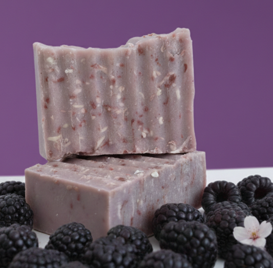 Goat Milk Soap (3.0 oz) - Black Raspberry Vanilla