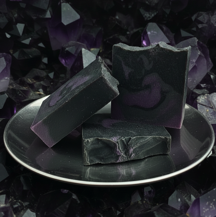 Goat Milk Soap (3.5 oz) - Dark Crystal