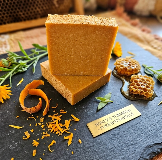 Goat Milk Soap (4.0 oz) - Honey Turmeric