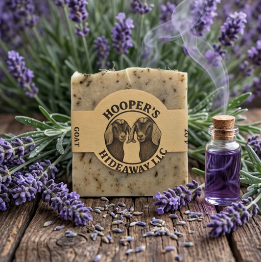 Goat Milk Soap (4.0oz) - Lavender