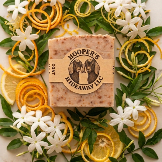 Goat Milk Soap (4.0oz) - Citrus Jasmine