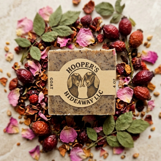 Goat Milk Soap (4.0oz) - Rosehip
