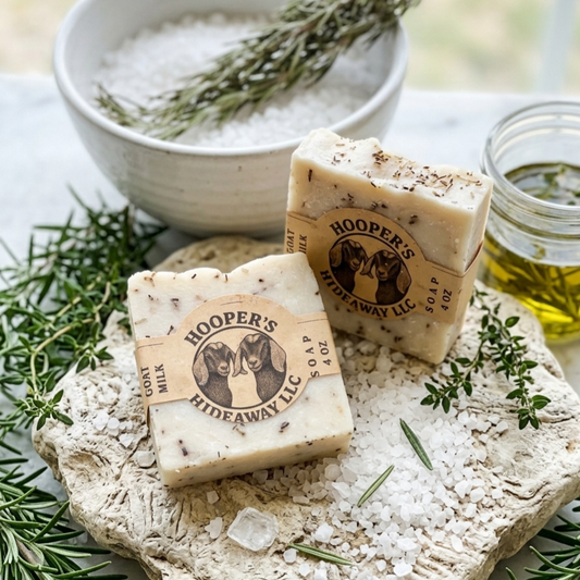 Goat Milk Soap - Rosemary Sea Salt