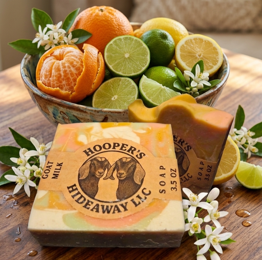 Goat Milk Soap (3.5 oz) - Citrus Splash