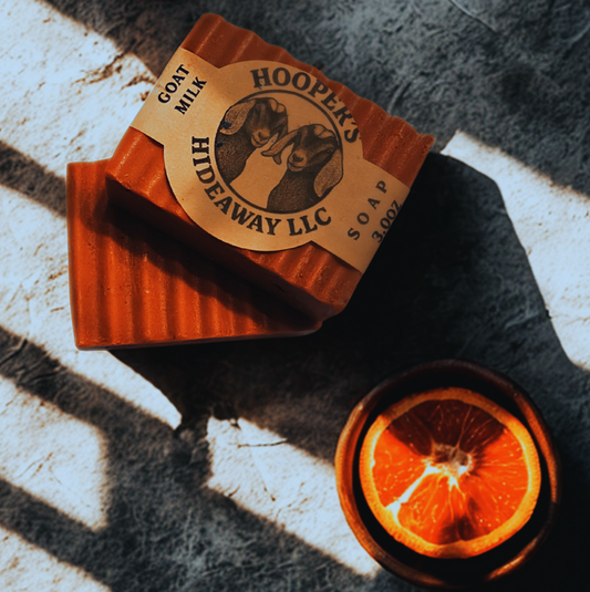 Goat Milk Soap (3.0oz) - Blood Orange