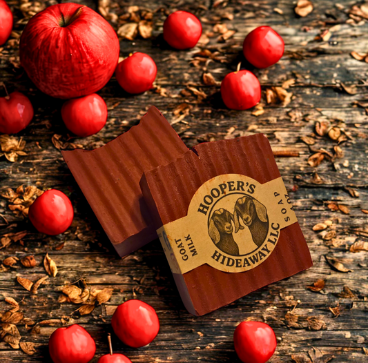 Goat Milk Soap (4.0oz) - Candy Apple