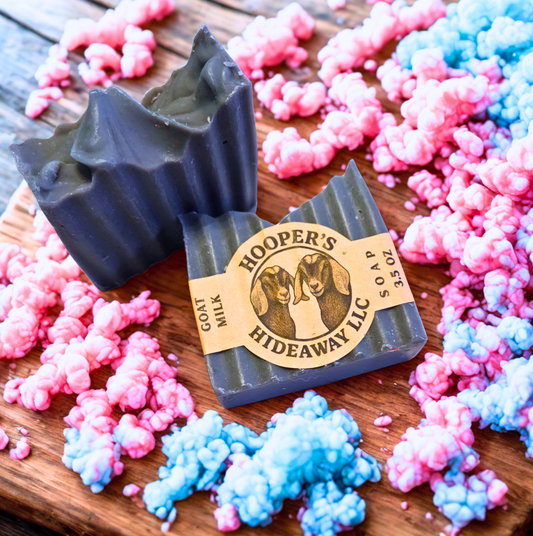 Goat Milk Soap (3.5oz) - Cotton Candy
