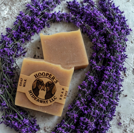 Goat Milk Soap (3.5oz) - Lavender Vanilla