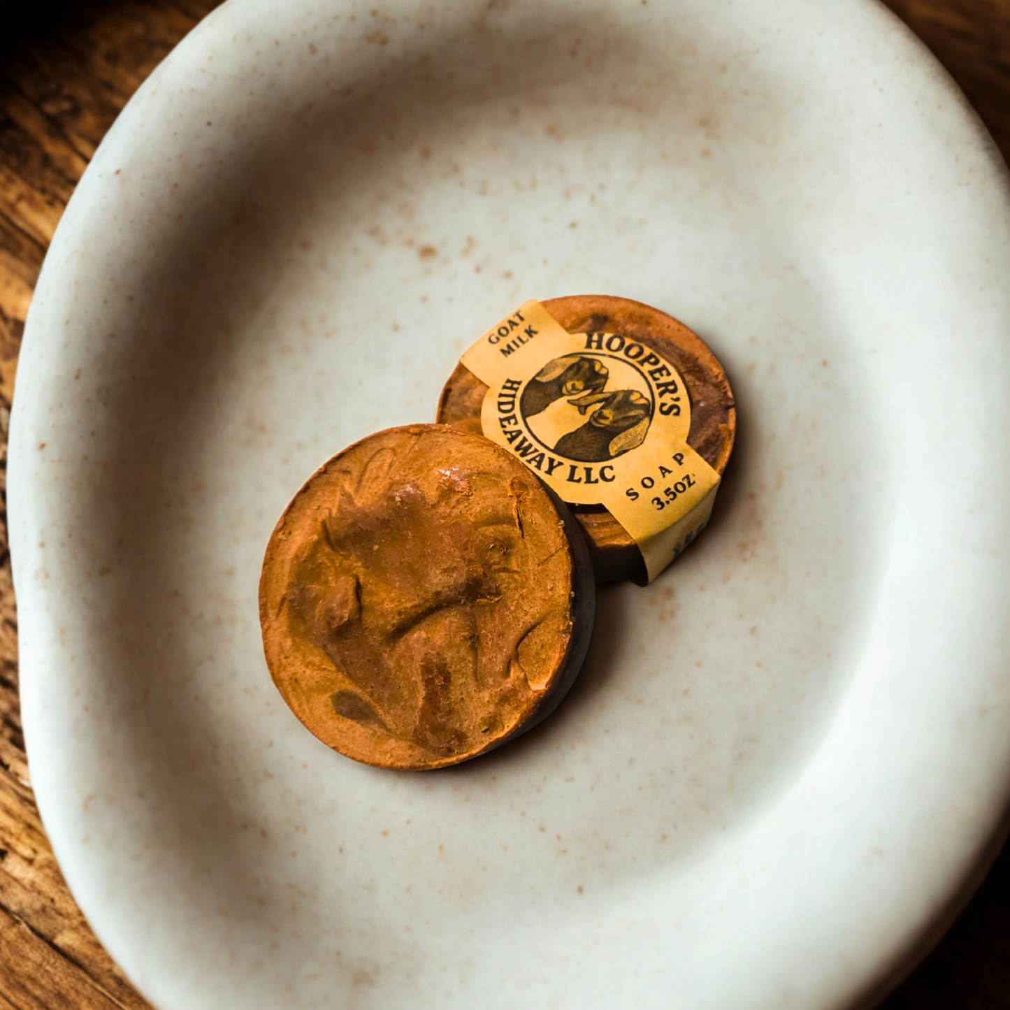 Goat Milk Soap (3.5oz) - TobaccoBldOrnge Pucks