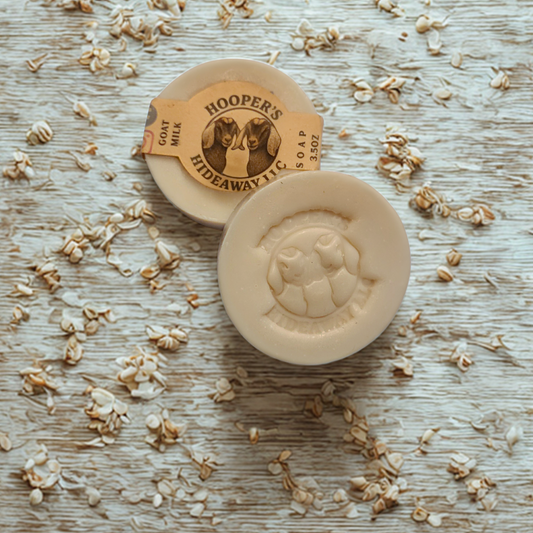 Goat Milk Soap (3.5oz) - Unscented Pucks