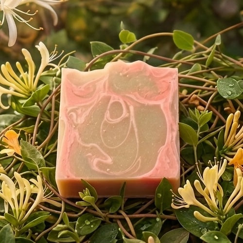 Goat Milk Soap (3.5 oz) - Honeysuckle